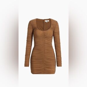 NWT Ronny Kobo Juliss Ruched Mini Dress